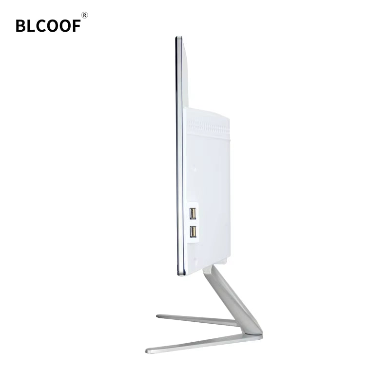 POS Computer Curved Screen All in One PC DDR4 Complete Full Set Gaming PC Build in CPU Desktop PC Windows 11 with Keyboard
